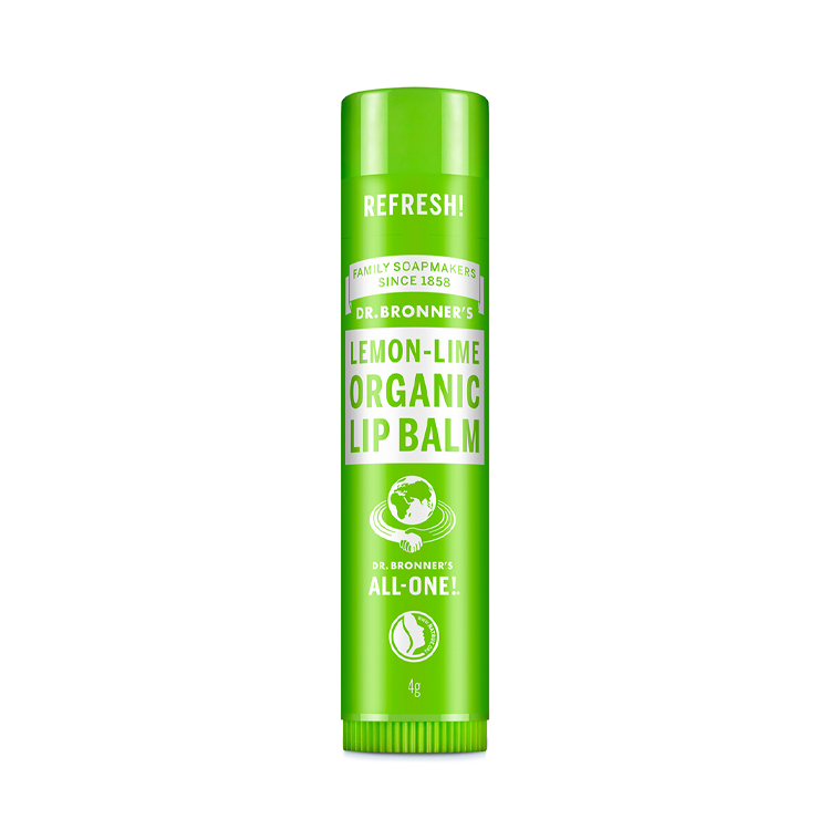 Dr Bronners Lemon Lime Organic Lip Balm 4g